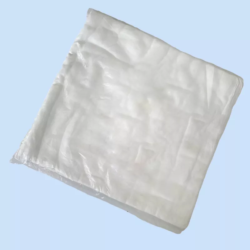 Zigzag absorbující bavlněnou gázu